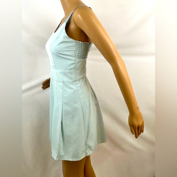 Rebecca Minkoff Romper Pastel Blue Two Tone Keyhole Back  Figure Flatter… - Picture 6 of 15